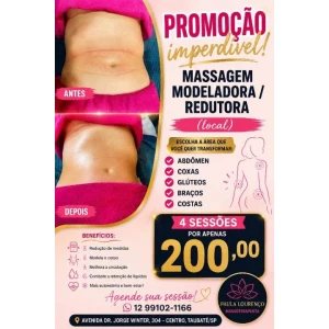 Massagem Modeladora / Redutora